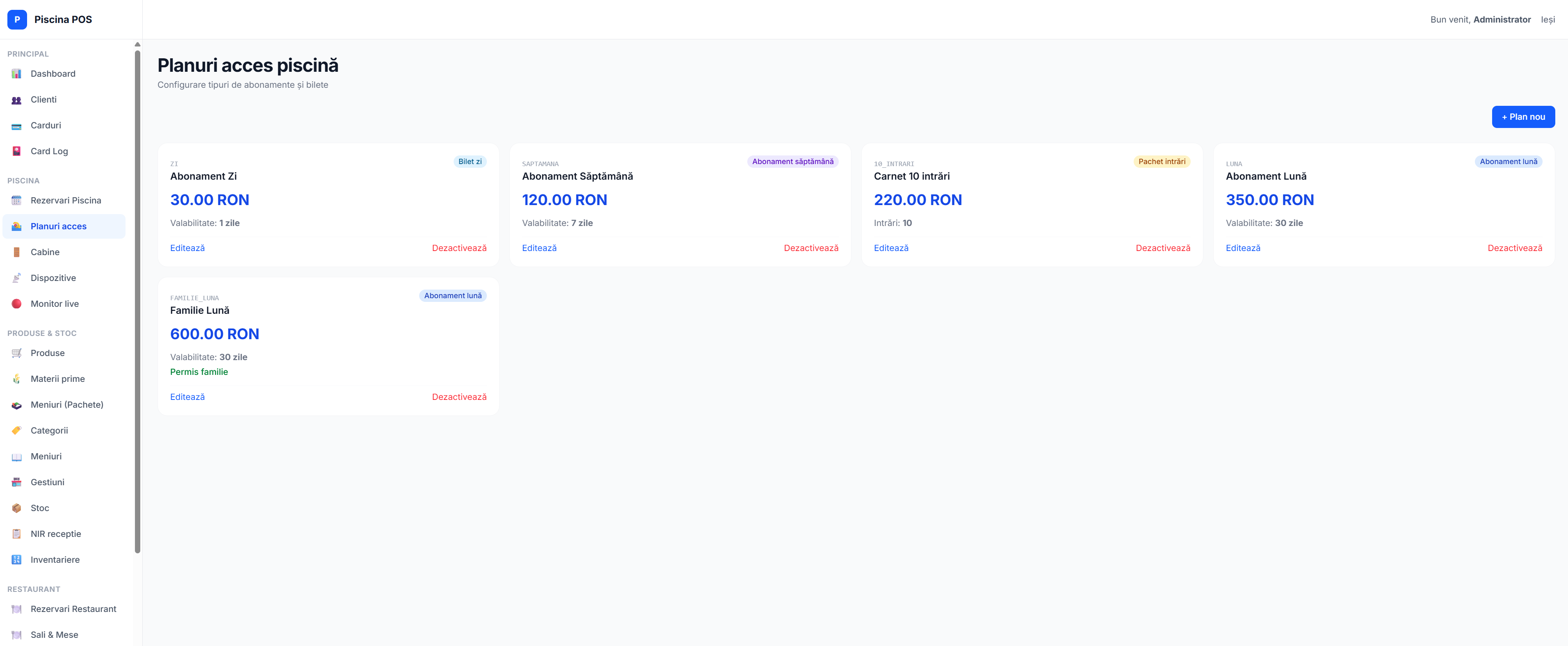 Access Plans & Subscriptions Setup