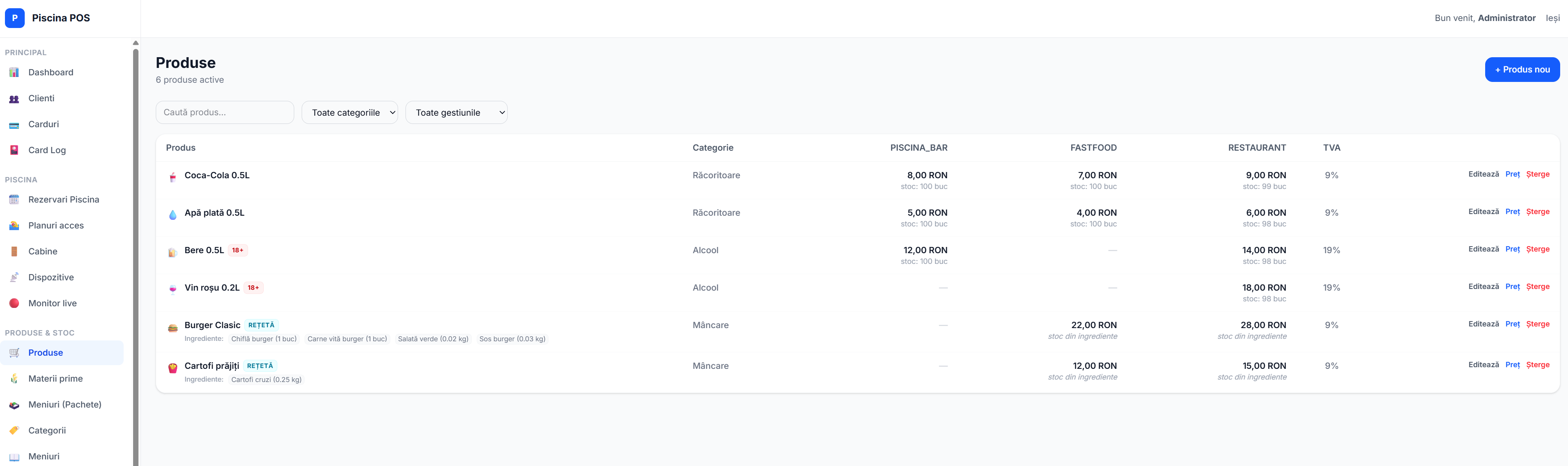 Centralized Products Catalog & Multi-Prices